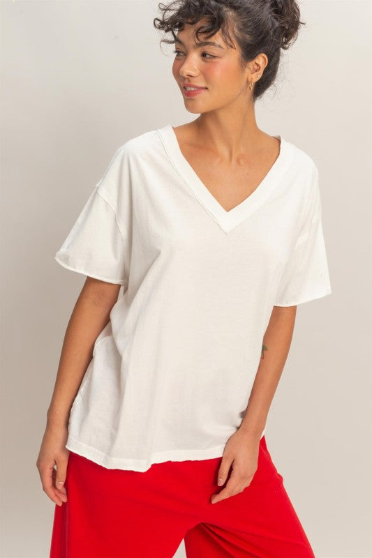 The V Tee