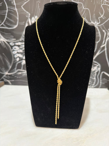 Knotted Necklace