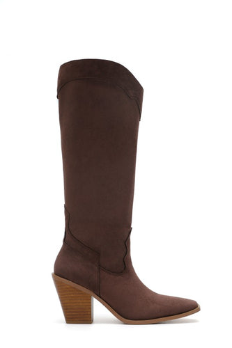 Chocolate Suede Boot