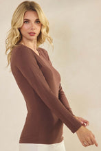 Ribbed Layering Top