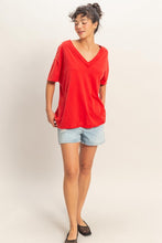 The V Tee