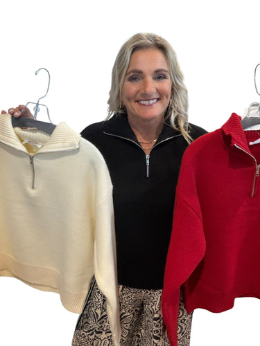 Quarter Zip Cutie