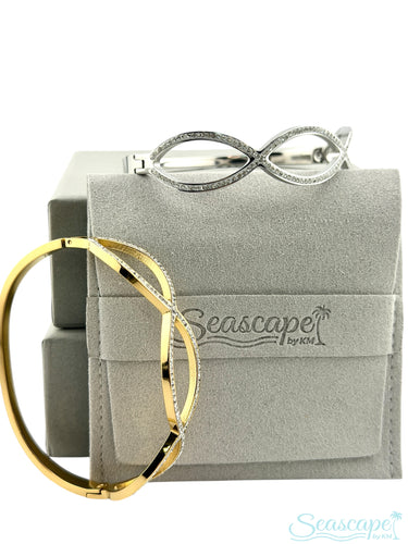 Pippa Pave Wave Bracelet